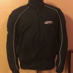 Nitro Racing Fully Padded Jacket Mens Size M Black